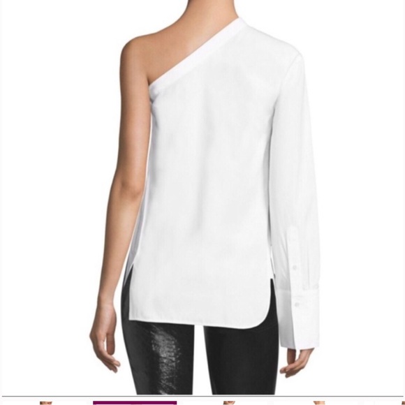 Helmut Lang One Sleeve Asymmetric Shirt - Picture 2 of 8